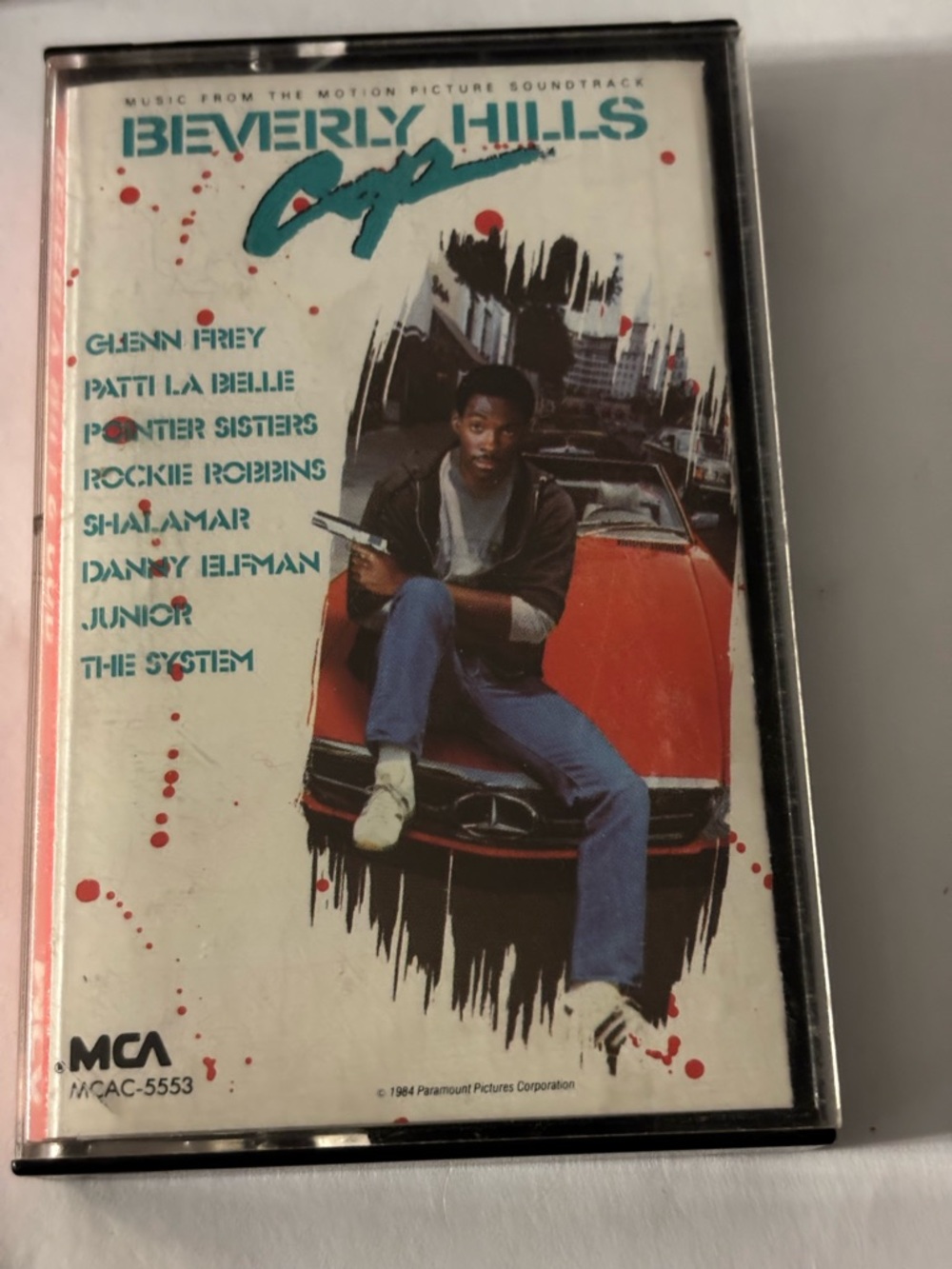 Beverly Hills Cop Soundtrack Cassette tape.